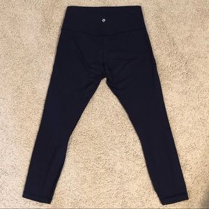Navy Lululemon Align leggings